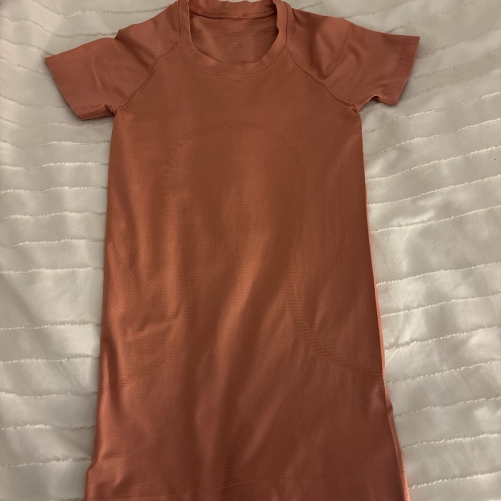 Lululemon Athletica Bomber Jacket in Rust Orange